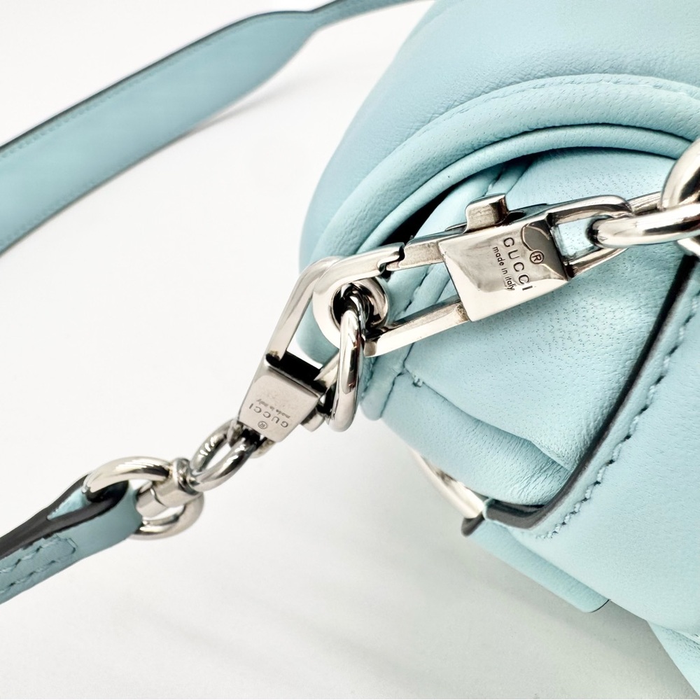 NEW Gucci Matelasse Small Maxi Horsebit Chain Shoulder Bag - Picture 15 of 15